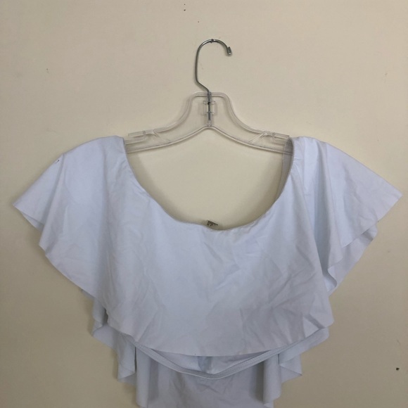 Bebe Rhinestone Swim Top // NWOT - Picture 4 of 5